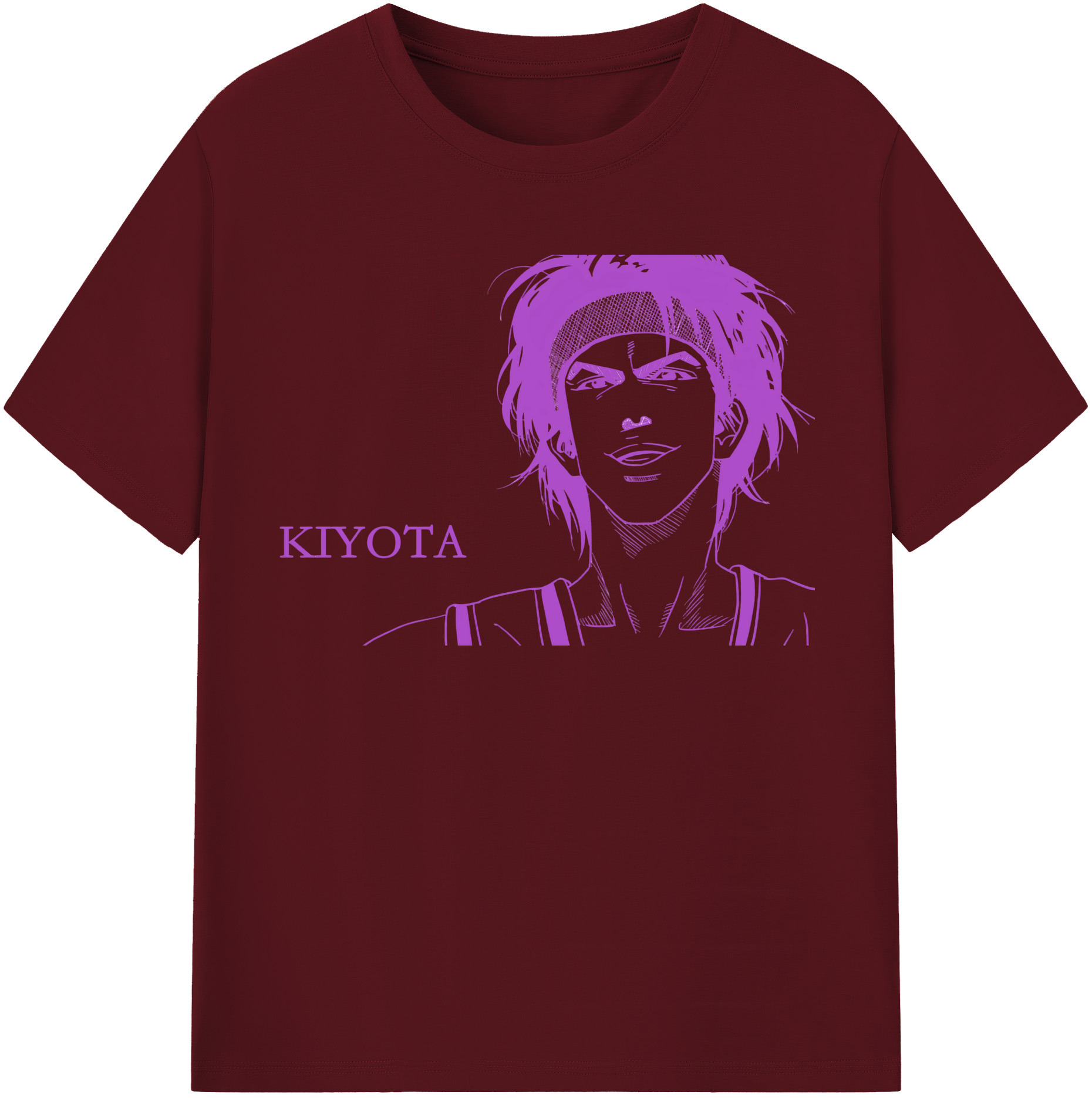 SLAM DUNK／スラムダンク 綿100％半袖Tシャツ（フロントプリント）